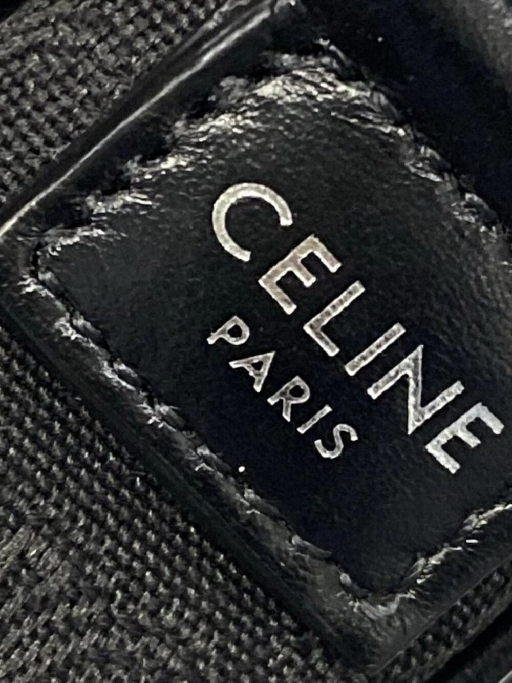 CELINE Mini Pocket Messenger Bag 192512CEC.38SI Black Triomphe Jacquard - Picture 12 of 15